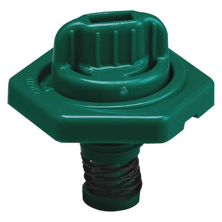 Breather Vent, HDPE, 1.50 in. L, Dark Green MPN:24019