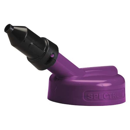 Storage Lid, HDPE, 6.25inH, 5.75in.L, Purple MPN:34416