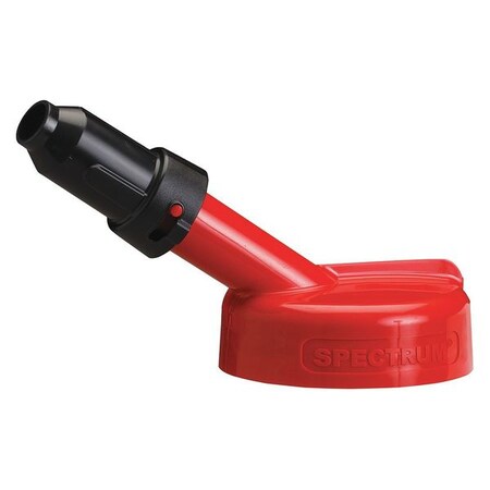 Storage Lid, HDPE, 6.25inH, 5.75in.L, Red MPN:34421