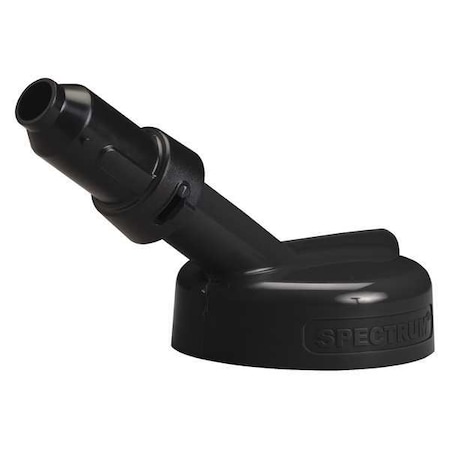 Storage Lid, HDPE, 6.25in.H, 5.75in.L, Black MPN:34424