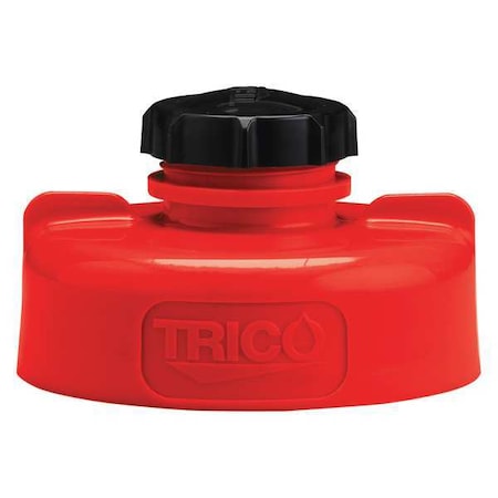 Storage Lid, HDPE, 3.25 in. H, Red MPN:34431