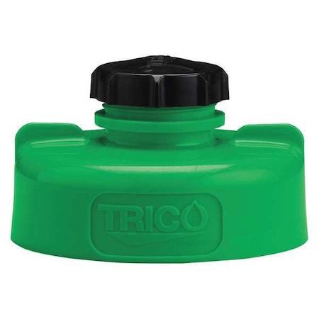 Storage Lid, HDPE, 3.25 in. H, Green MPN:34433