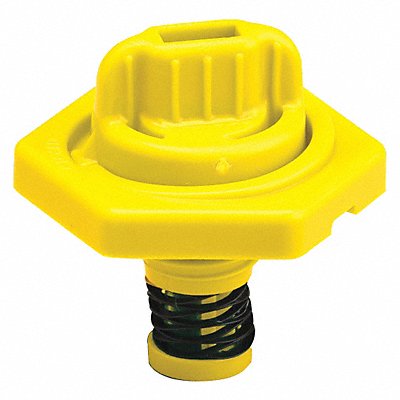 Breather Vent HDPE 1.5 in H Yellow MPN:24011