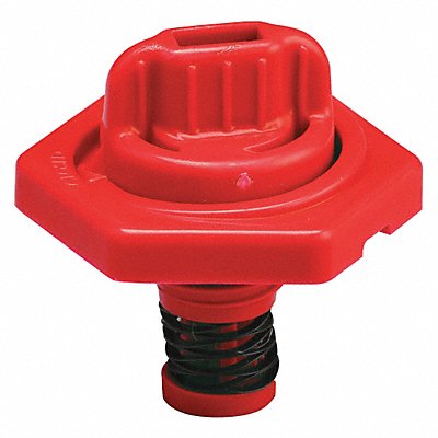 Breather Vent HDPE 1.50 in H Red MPN:24012