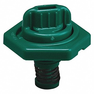 Breather Vent HDPE 1.50 in L Dark Green MPN:24019