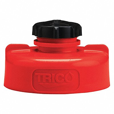 Storage Lid HDPE 3.25 in H Red MPN:34431