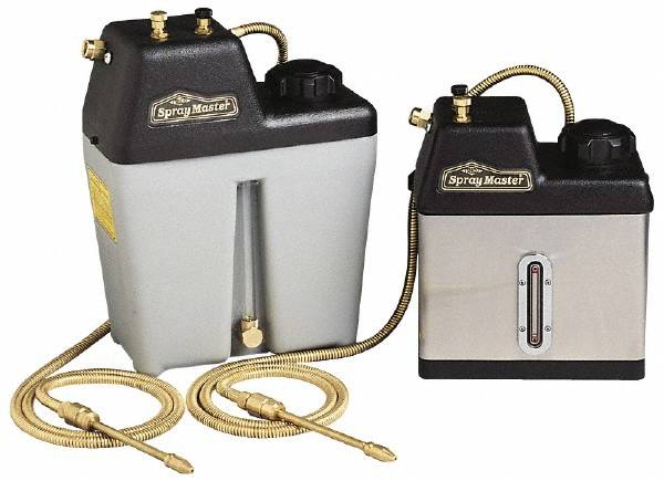 Tank Mist Coolant System: 4.9 gal Stainless Steel Tank, 1 Outlet MPN:30548