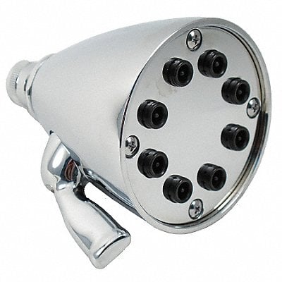 Shower Head Polished Chrome 3-1/2 In Dia MPN:22JN58