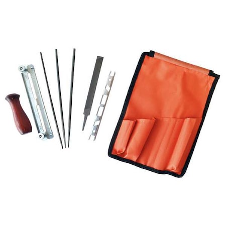 Sharpening Field Kit, 10-13/64in. L, 8-Pc MPN:FK001TL2
