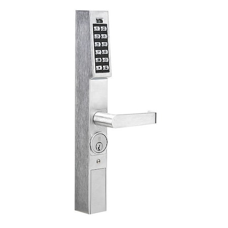 Electronic Lock, Satin Chrome, 12 Button MPN:DL1200/26D1