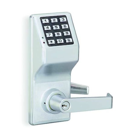 Electronic Lock, Satin Chrome, 12 Button MPN:DL2700WP US26D