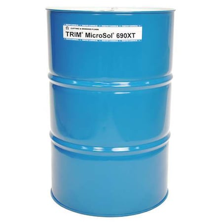 Semi-Synthetic Coolant, Amber, Drum, 54gal. MPN:MS690XT-54G