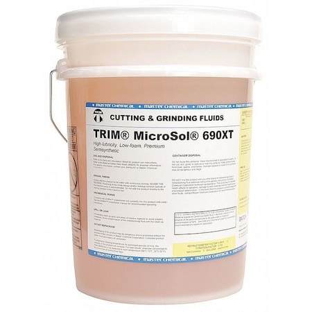 Semi-Synthetic Coolant, Amber, Pail, 5 gal. MPN:MS690XT-5G