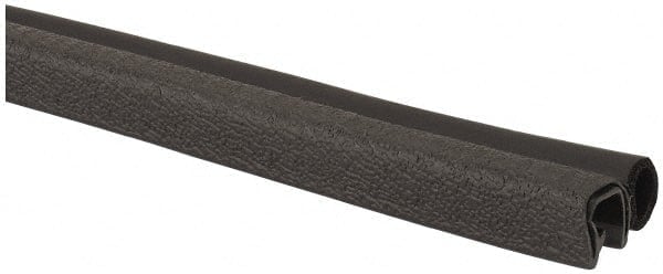 1/4 Inch Thick x 0.42 Inch Wide, PVC/EPDM, Trim Seal Wear Strip MPN:4100B3X1/4A-25