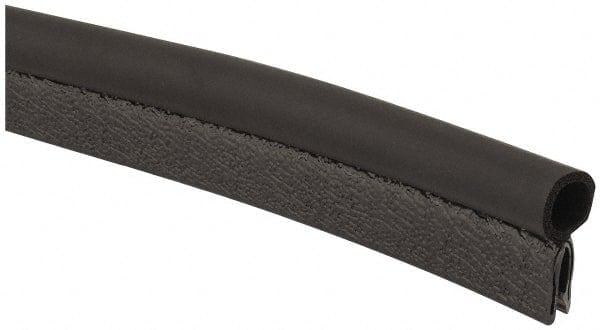 1/8 Inch Thick x 0.3 Inch Wide, PVC/EPDM, Trim Seal Wear Strip MPN:4100B3X1/8C-25