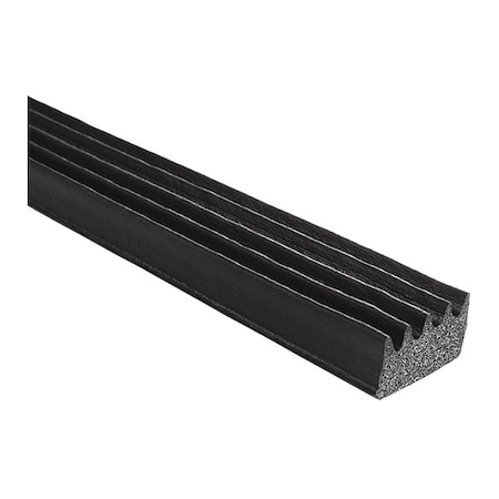 Rubber Seal, Ribbed, .063