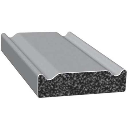 Crown Rectangle Rubber Seal w/Adhesive Back, 25 ft. x .25