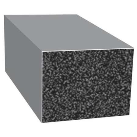 Rubber Seal, Rectangle, 0.75