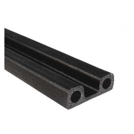 Lid Seal, Double Bulb, .300 Dia., Pressure Sensitive MPN:X402HT-25