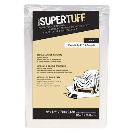 Disposable Paper/Poly Drop, 9x12, MPN:02304