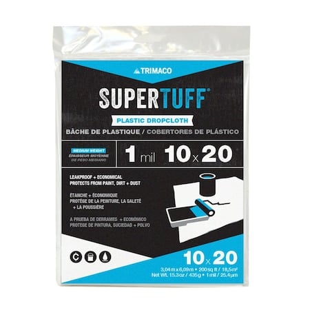 Drop Cloth, LDPE, 10 ft.Lx20 ft.W. MPN:03306