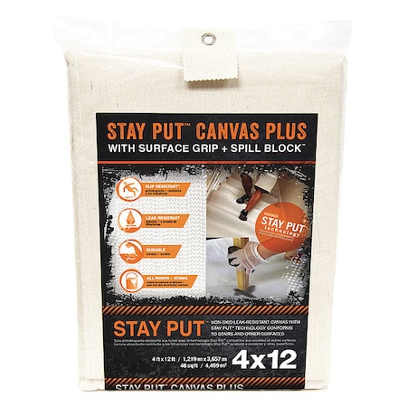 Drop Cloth, 4 ft. W MPN:04328