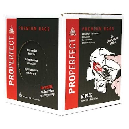 Square Premium Rags, Box 18