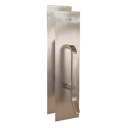 Hands Free Arm Pull, 4 in Width, Silver MPN:1835-3.710CU