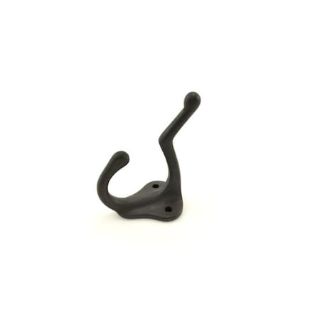 Coat and Hat Hook Dark Bronze Powder Coat MPN:3070-1.613