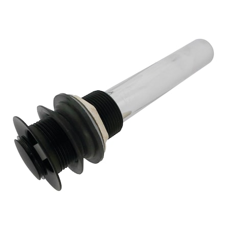 Bathroom Sink Push Pop-Up Drain without Overflow, 1-1/4