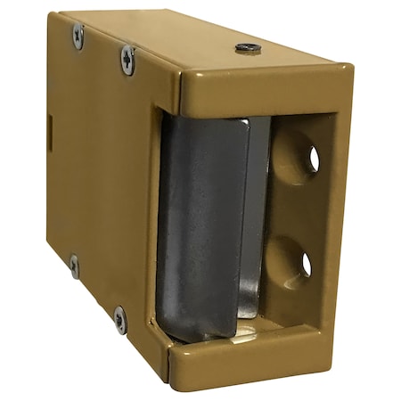 00 Series Electric Strikes, 8-16 VAC/4-6 VDC, Sprayed Brass MPN:006-8-16AC/4-6DC