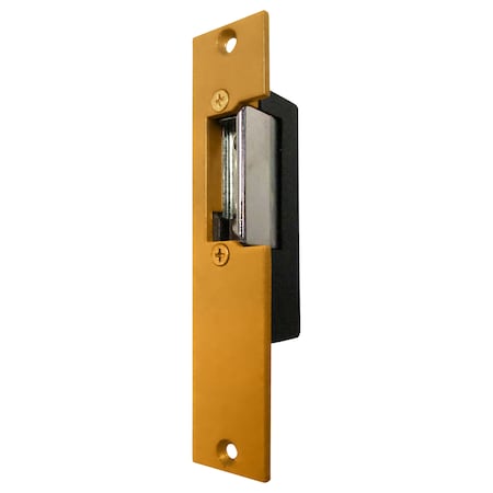 2000 Series Electric Strikes, 16-24 VAC/VDC Sprayed Brass MPN:2001-16-24AC/DC