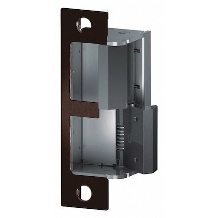 Electric Door Strike, Bronze, Dark Bronze, Includes: (4) Faceplates MPN:4100DBDL-10B-RH