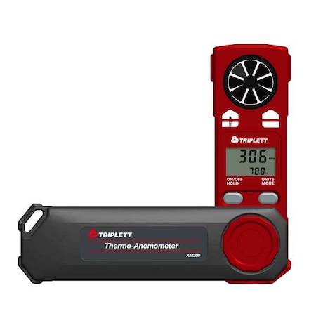 Anemometer, 216 to 3, 936fpm, 35 to 122F MPN:AM200