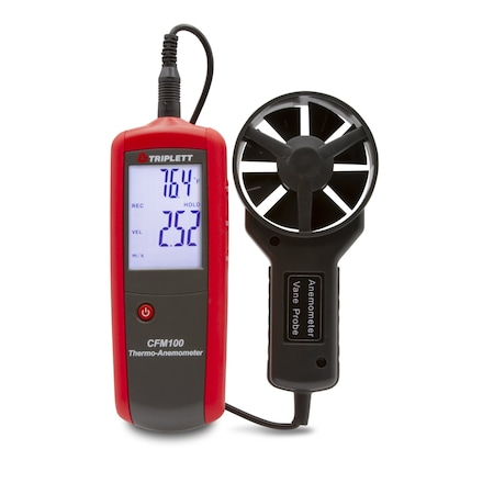 Triplett CFM100 CFM/CMM Thermo-Anemomete MPN:CFM100