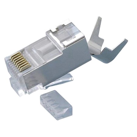 Connector, Shielded, 8 Contacts, PK100 MPN:CAT7-HPPS-HP