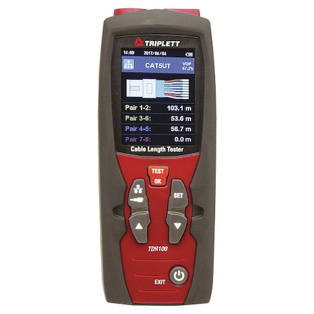 Cable Length Meter, Measures ft/M MPN:TDR100