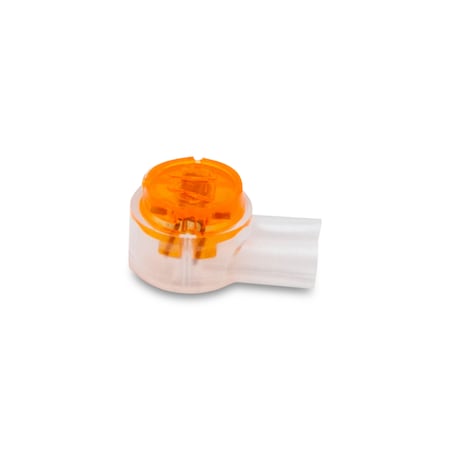 Insulation-Displacement Wire Connector, 21 AWG Max, 2 Port, Yellow, Plastic Insulation, 300 V MPN:UYC-100PK