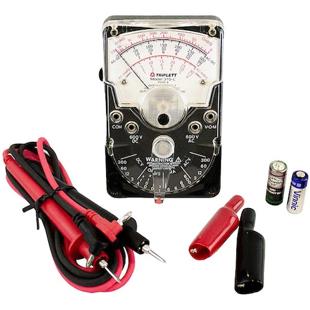 Analog Multimeter, 600 V, 20 megaohm MPN:3022