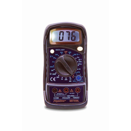 Manual ranging compact DMM w/backlit MPN:BBT858L