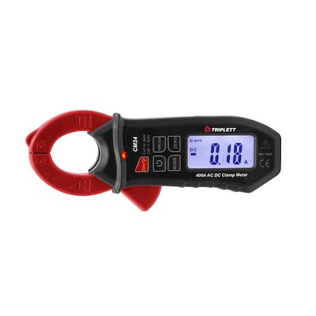 TRMS AC/DC Mini Clamp 400A with Inrush MPN:CM24