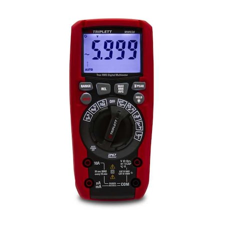 Multimeter CAT IV TRMS w/Lo Z Backlit MPN:MM650