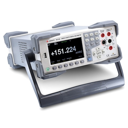 Digital Bench Multimeter, 1, 000 V Max DC, 200 mV Max AC, 200, 000 Instrument Counts, LCD MPN:MM750B