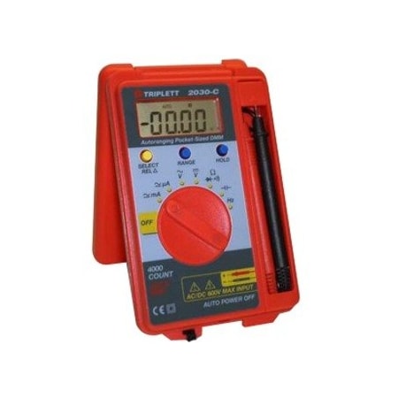 Pocket sized digital multimeter w/a b MPN:MODEL 2030-C