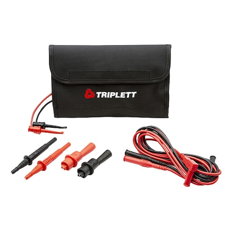 Test Lead Kit, CAT III 1000V, 3 1/2 ft, PVC MPN:TLK008