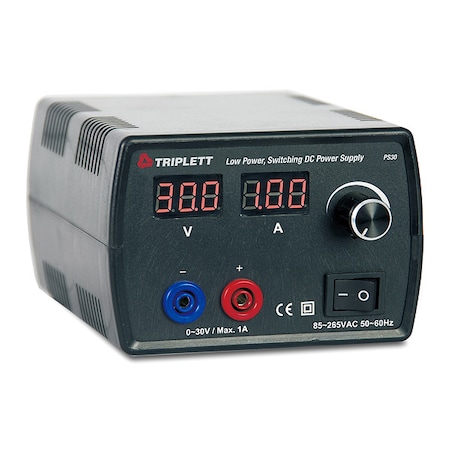 DC Power Supply, LCD Ring, 30 W, 5.5
