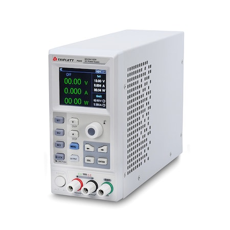 DC Power Supply, LCD Ring, 100 W, 10
