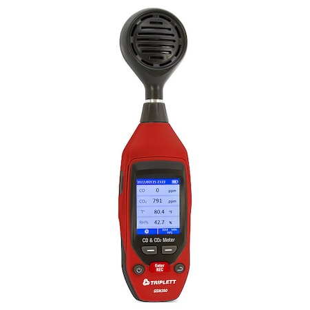 Gas Analyzers, 32 F to 122 F, LCD MPN:GSM350