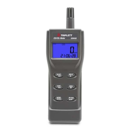 CO Meter, -4 F to 140 F, LCD MPN:GSM450