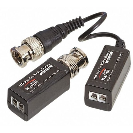 Video Balun, 5MP, BNC Interface, Black MPN:HDB-VSTPT2